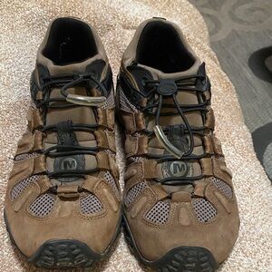 Merrell Men's Brown and Black Athletic Shoes